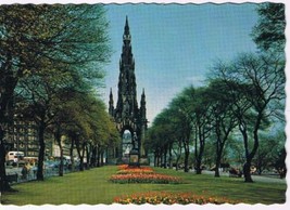 United Kingdom UK Postcard Edinburgh Sir Walter Scott Monument - $2.18