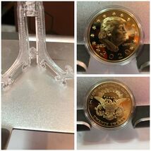 Gold Plated Collectible Coin - President Trump '2020' - $4.85