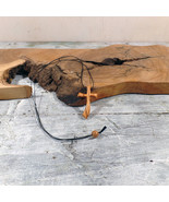 Cross Crucifix made of olive wood  N°11 made Italy - £7.86 GBP