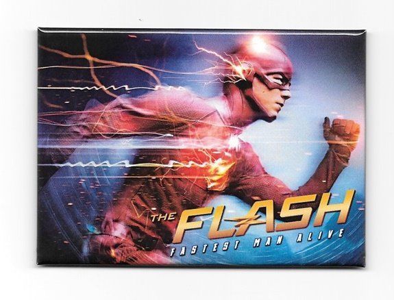 DC Comics The Flash TV Series Fastest Man Alive Refrigerator Magnet NEW UNUSED - £3.20 GBP