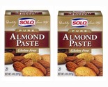 2 PACKS Of Solo Premium  Almond Paste Gluten Free , 8-Ounce Packages - £10.99 GBP