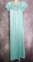 Vintage JC Penney Aqua Blue Nylon Nightgown Womens Size Small Gown 70s 8... - $475.75 MXN