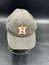 Houston Astros Gray Fan Favorite Strap Back Hat Cap Embroidered Logo - £8.56 GBP