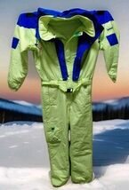 Vintage 1980s Obermeyer Sport Cyclone Ski Suit One Piece Bib  Retro XL D... - $173.25