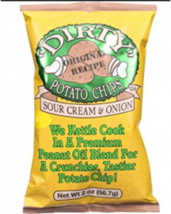 Dirty - Sour Cream &amp; Onion Potato Chips - 25/2 x 2 50 Total - £47.62 GBP