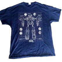 Mighty Morphin Power Rangers T-Shirt Super Megaforce Legendary Megazord ... - $34.65