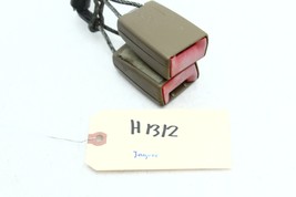 2002-2008 JAGUAR X-TYPE REAR LEFT AND MIDDLE SEAT BELT BUCKLE BEIGE H1312 image 5