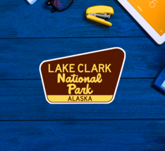 Lake Clark National Park Alaska Travel Sticker Decal 3.75&quot; Vinyl - £4.34 GBP