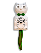 Candy Cane Green Limited Edition Kit-Cat Klock (15.5″ high) Collectors A... - £68.48 GBP