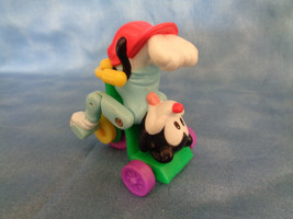 Vintage 1994 McDonald&#39;s Warner Bros Animaniacs Upside Down Wakko 2 1/4&quot; Toy - £1.44 GBP