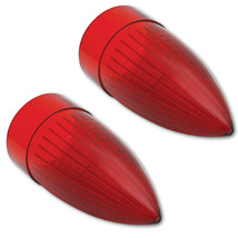 59 1959 Cadillac Caddy Red Tail Brake Light Lamp Replacement Lens Lenses Pair - £17.31 GBP