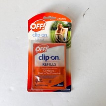 OFF! Clip-On Mosquito Repellent Refill Box of 2 Refills NEW - £6.96 GBP