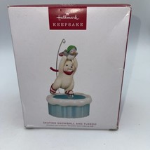 Hallmark Keepsake 2023 ~ Skating Snowball and Tuxedo Magic Motion Ornament NEW - £19.66 GBP
