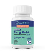 WELMATE Allergy Relief | Fexofenadine HCl 180 mg |   200 Count Tablets - $39.95