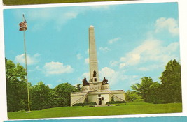 Abraham Lincoln Tomb Springfield Illinois Postcard Unused - £4.60 GBP