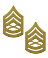 Vanguard USMC Marines GOLD COLORED E6 GUNNERY SERGEANT GYSGT Chevrons me... - $13.10 CAD