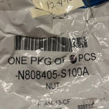 New NOS FORD OEM Axle Housing Rear Axle Nut N808405-S100A Qty 2 - £10.94 GBP