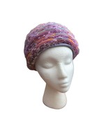 Vintage Netted Purple Turban Hat 1950&#39;s Size 22 - $54.14 CAD