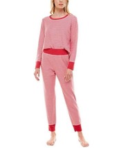 Roudelain Womens Long Sleeve Top and Leggings Pajama Set, Large - £35.72 GBP