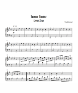 Twinkle Twinkle Little Star - (Sheet Music Piano) - $43.59 MXN