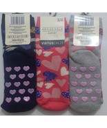 3 Pairs Of Socks Short Non-Slip With Rubber Child Cotton Virtus Junior V601 - £7.66 GBP