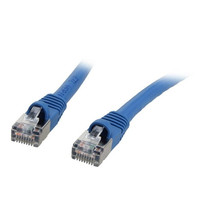 Startech S45PATCH6BL 6FT Cat 5E Blue RJ45 Snagless Shielded Network Patch Cable. - $31.52