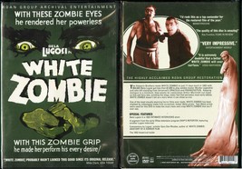 White Zombie Dvd Madge Bellamy Bela Lugosi Roan Video Restored New - £11.95 GBP
