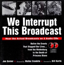 We Interrupt This Broadcast: Relive the Events That Stopped Our Lives (with CDs) - £9.05 GBP