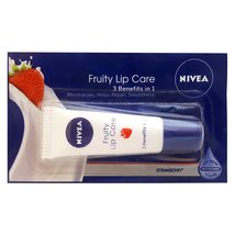  Nivea Fruity Lip Care - Strawberry, 10g Pack  - £12.63 GBP
