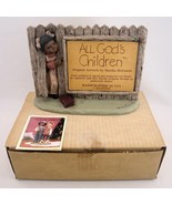All God&#39;s Children Display Sign Fence Girl Edition 55 Miss Martha Origin... - $40.21 CAD