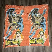 Vintage 1989 DC Comics Batman &amp; Joker Children’s Sleeping Bag 28”x50” US... - $30.00