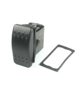 MOMENTARY Rocker Switch, DPDT 6pins, 20 Amps/12vdc, 10 Amps/24vdc, (ON) ... - $17.49 CAD