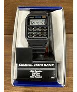 Casio Calculator Watch DataBank 8-Digit Calculator Water Resistant Black... - $38.00