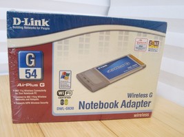 D-Link AirPlus G DWL-G630 Wireless G Notebook Adapter - £14.64 GBP