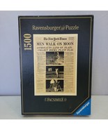 Ravensburger Puzzle 1500 Pcs New York Times “Men Walk On The Moon” - £21.30 GBP