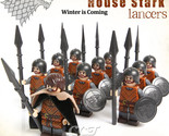 Egoingly figure single sale building block model toys house stark wolf soldiers of thumb155 crop