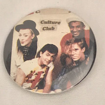 Culture Club Vintage Pin Button Boy George 80s Music - £10.21 GBP