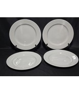 MARTHA STEWART 11.125&quot; Dinner Plates KENSINGTON WHITE (Whiteware) - Set ... - €35,08 EUR