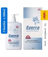 Ezerra Extra Gentle Cleanser 2x500ml - Dry &amp; Sensitive Skin-ship by DHL ... - $175.12 CAD