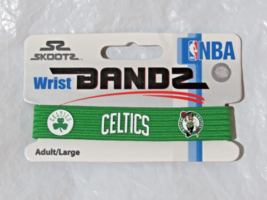 NBA Boston Celtics Green Wrist Band Bandz Officially Licensed Size Large... - £10.19 GBP