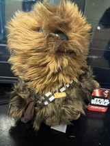 Star Wars Talking Chewbacca Soft Plush Toy 9&quot; New  - £12.74 GBP