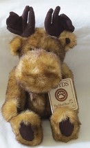 Boyds Bears Mcgraw D. Mooseberg 10-inch Plush Moose - £38.56 GBP