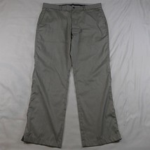 Callaway 34 x 30 Gray Stripe Wicking Tech Straight Dress Pants - £15.97 GBP