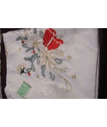 Christmas tablecloth Jin Xiu  66&quot;x125&quot; rectangular OFF WHITE/CREAM[1] - $1,185.45 MXN