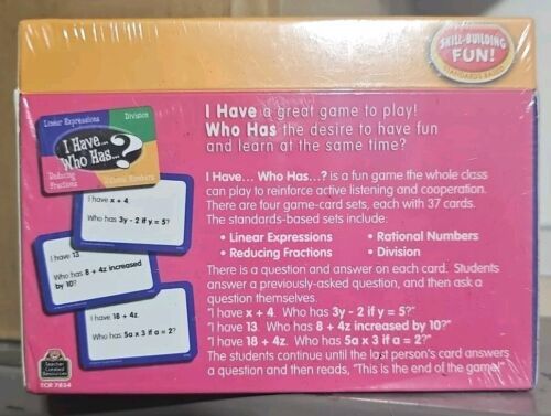Teacher Created Resources I Have, Who Has Math Game, Grade 5-6 Item image 2