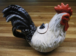 Isabelle de Borchgrave Enesco 1999 Large  Rooster Teapot/Excellent - $24.99