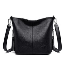 Women Leather Shoulder Bag Tote Bag Designer Women Bolsa Feminina Ladies Hand Cr - £39.08 GBP