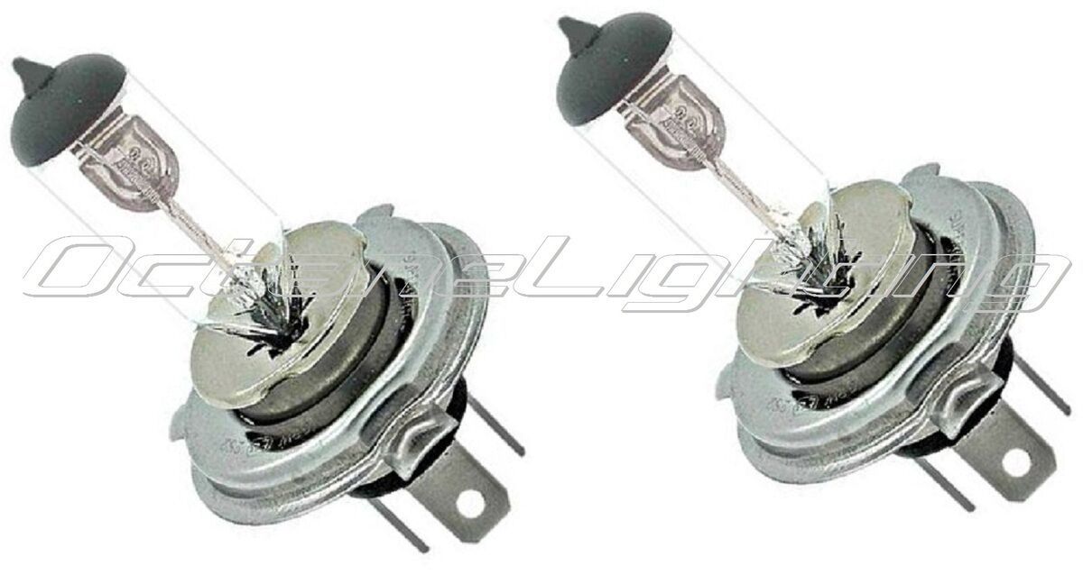 7&quot; Headlights Headlamp Halogen H4 Replacement Bulbs Clear 60/55W Pair 9003 - $7.95