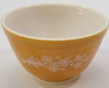 *CB1) Vintage Pyrex Butterfly Gold Orange Brown Nesting Round Bowl 401 7... - $29.69