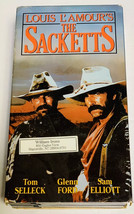 Louis L&#39;Amour The Sacketts VHS 1 &amp; 2 Tom Selleck Sam Elliott Glen Ford 1990 - $3.99